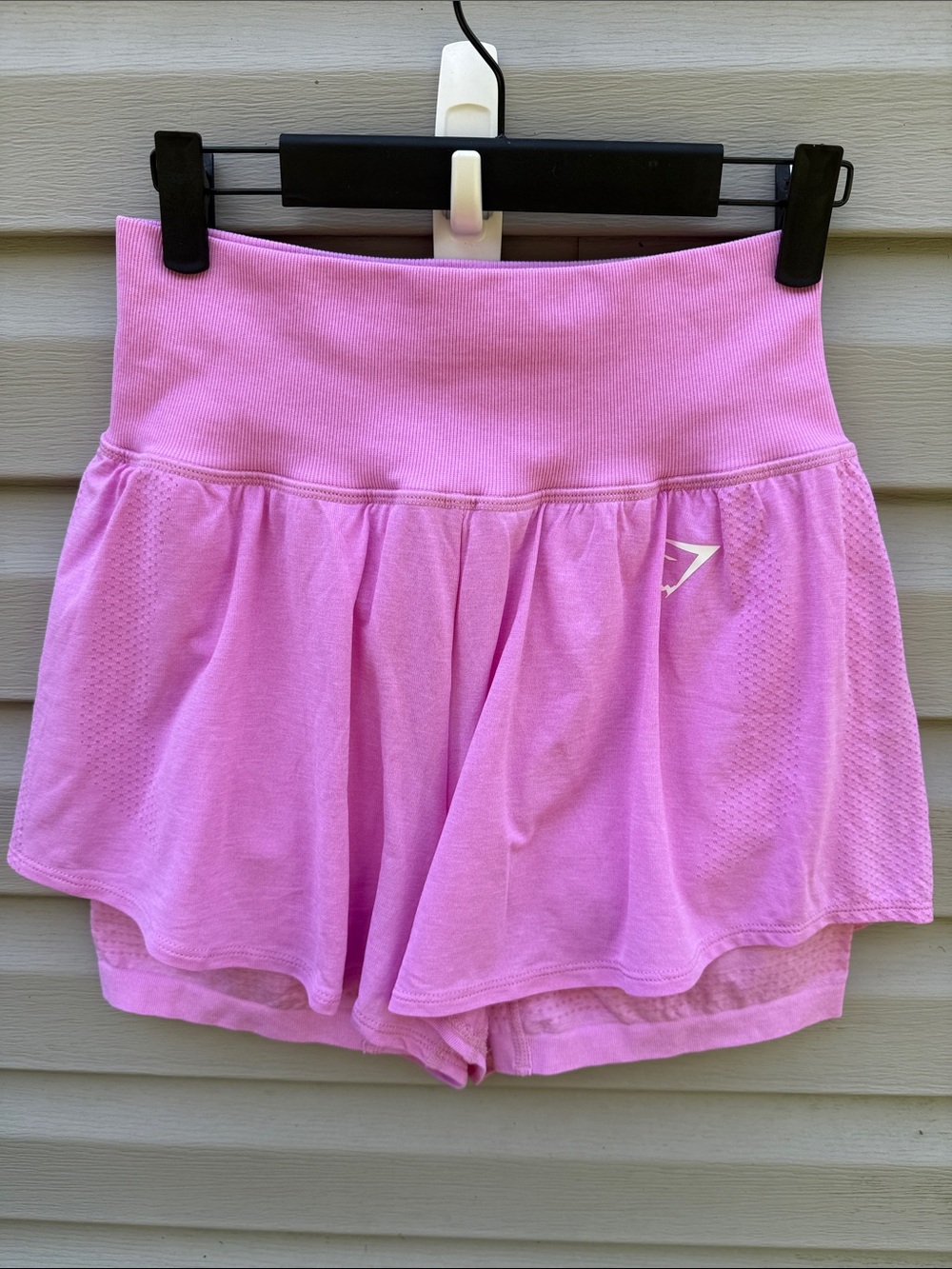 Gymshark Pink Skater-Style Workout Shorts